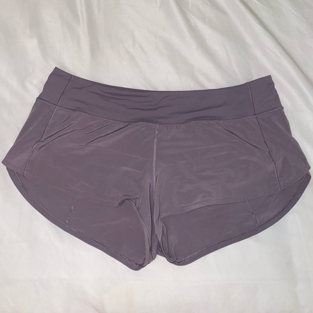 Lululemon speed up shorts size 12
